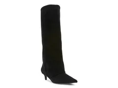 スティーブ マデン レディース シューズ ブーツ・レインブーツ Steve MaddenLuca Boot Black Suede ブラックのサムネイル