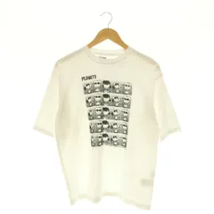 ジョンブル JOHNBULL スピックアンドスパン取り扱い 25SS PEANUTS ALIGNS T Tシャツ カットソー 半袖 S ホワイト ブラック /ES ■OSのサムネイル