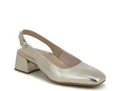 バイオニック レディース シューズ パンプス Vionic Reyes Pump Gold Leather ゴールドのサムネイル