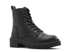 アルド レディース シューズ ブーツ・レインブーツ Aldo Goer Combat Boot Black ブラックのサムネイル