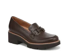 ナチュライザー レディース シューズ スリッポン・ローファー Naturalizer Corinne Loafer Dark Brown ブラウンのサムネイル