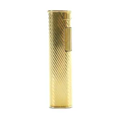 ダンヒル dunhill 3910750 ガスライター 喫煙具 ドレスライター ローラー式 火花確認済み ゴールド色 ■GY18 /MQのサムネイル