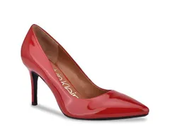 カルバンクライン レディース シューズ パンプス Calvin Klein Gayle Pump Red Patent Leather レッドのサムネイル