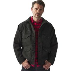 フィルソン メンズ アウター ジャケット・ブルゾン ジャケット Filson Mackinaw Cruiser Jacket Mens Charcoal チャコール