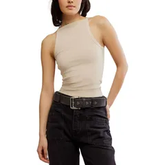 フリーピープル レディース トップス タンクトップ Free People Mia Tank Top Womens Sand Dollar サンドのサムネイル