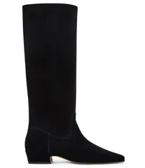 スティーブ マデン レディース シューズ ブーツ・レインブーツ トール スエード ブーツ ヒール Steve Madden Dantelle Suede Block Heel Tall Boots Bのサムネイル