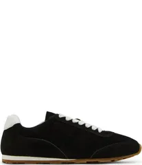 ブロンド レディース ボトムス カジュアルパンツ スニーカー スエード Blondo Carmen Suede Water Resistant Low Profile Sneakers Black ブのサムネイル