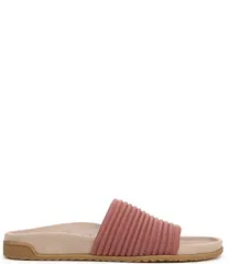 バイオニック レディース シューズ パンプス サンダル ニット Vionic Evie Compression Knit Slide Sandals Withered Roseのサムネイル