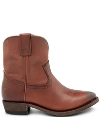 フライ レディース シューズ ブーツ・レインブーツ レザー Frye Billy Leather Western Booties Cognacのサムネイル