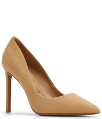 アルド レディース シューズ ヒール スエード ALDO Lala Nubuck Suede Pumps Beige ベージュのサムネイル