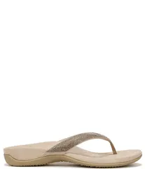 バイオニック レディース シューズ パンプス サンダル Vionic Dillon Shine Rhinestone Thong Sandals Champagne シャンパンのサムネイル
