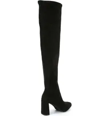 ジェフリー キャンベル レディース シューズ ブーツ・レインブーツ Jeffrey Campbell Parisah 2 Fabric Over The Knee Boots Black ブラックのサムネイル