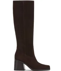 ヴィンスカムート レディース シューズ ブーツ・レインブーツ トール スエード Vince Camuto Sangeti Suede Square Toe Tall Boots Brownieのサムネイル
