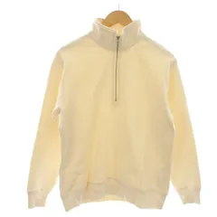 ビーミングバイビームス B:MING LIFE STORE by BEAMS 24AW サカリバ ハイネック ハーフジップ トレーナー S アイボリー 長袖 無地 92-13-0425-803 /KGのサムネイル