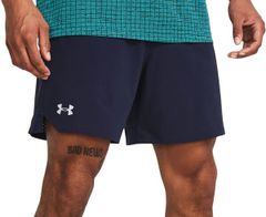 언더 아머 맨즈 하의 바지 반바지 반바지 Under Armour Mens Vanish Woven 6 Shorts Midnight NavyMod Gray