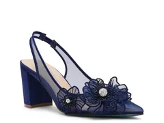 ベッツィジョンソン レディース シューズ パンプス Betsey JohnsonPetra Pump Navy ネイビーのサムネイル