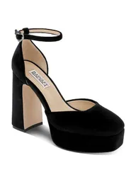 バッジェリーミシュカ レディース シューズ パンプス プラットフォーム Badgley Mischka Womens Jayda Platform Pumps Black Velvet ブラックのサムネイル