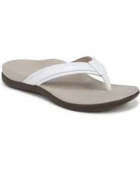 【送料無料】 バイオニック レディース パンプス シューズ Womens Tide Thong Sandals White patent webbingのサムネイル