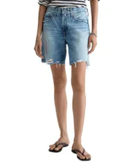 エージー レディース ボトムス ハーフパンツ・ショーツ ショートパンツ デニム AG Ex Boyfriendenim Bermuda Shorts in Sierra Meadow Sierra Mのサムネイル