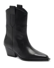 フリーピープル レディース シューズ ブーツ・レインブーツ Free People Womens Cat Nap Cowboy Boots Black Leather ブラックのサムネイル