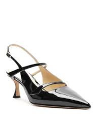 アレクサンドラバードマン レディース シューズ パンプス ヒール Alexandre Birman Womens Tita Pointed Toe Mid Heel Slingback Pumps Bのサムネイル