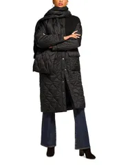 レイミー ブルック レディース アウター コート Ramy Brook Melanie Coat Black ブラックのサムネイル