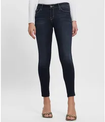 ゲス レディース ボトムス デニムパンツ ローライズ ジーンズ Guess Power Low Rise Skinny Jeans Kent Washのサムネイル