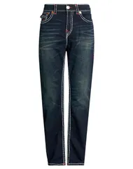 トゥルーレリジョン メンズ ボトムス デニムパンツ TRUE RELIGION ストレートレッグ Blue ブルーのサムネイル