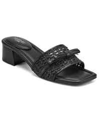 ロックポート レディース シューズ スリッポン・ローファー サンダル Rockport Womens Clarice Square Toe SlipOn Dressandals Black ブラックのサムネイル