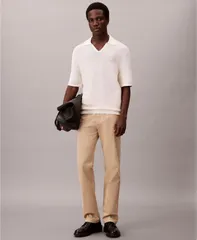カルバンクライン メンズ ボトムス カジュアルパンツ Calvin Klein MenstraightFit Chino Pants Beige ベージュのサムネイル