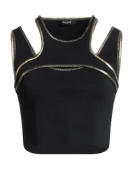 バルマン レディース トップス BALMAIN トップス Black ブラックのサムネイル