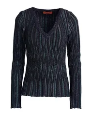 ミッソーニ レディース ニット プルオーバー MISSONI プルオーバー Black ブラックのサムネイル