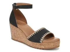 ナチュライザー レディース シューズ サンダル NaturalizerOlly Wedge Sandal Black ブラックのサムネイル
