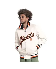 スターター メンズ アウター ジャケット・ブルゾン キャップ ロゴ Starter Mens White San Francisco Giants The Captain Cooperstown Loのサムネイル