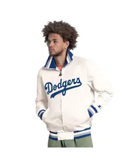 スターター メンズ アウター ジャケット・ブルゾン キャップ ロゴ Starter Mens White Los Angeles Dodgers The Captain Cooperstown Logのサムネイル