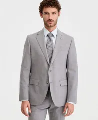 テッドベーカー メンズ アウター ジャケット・ブルゾン Ted Baker Mens ModernFit Suit Separates Jacket Light Grey グレーのサムネイル