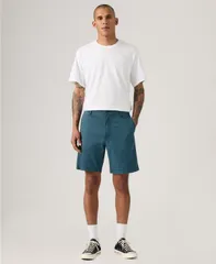 リーバイス メンズ ボトムス ハーフパンツ・ショーツ ショートパンツ Levis Mens RelaxedFit 8 Chino Shorts Eternal Seaのサムネイル