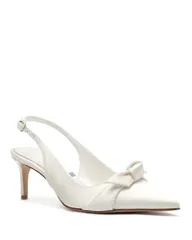 アレクサンドラバードマン レディース シューズ パンプス Alexandre Birman Womens Clarita Classic Slingback 60 Pumps Biancoのサムネイル