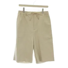 ユナイテッドトウキョウ UNITED TOKYO 21SS ショートパンツ 1 アイボリー レザー ドローストリングウエスト 無地 /LPのサムネイル