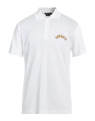 ヴェルサーチ メンズ トップス ポロシャツ VERSACE ポロシャツ White ホワイトのサムネイル