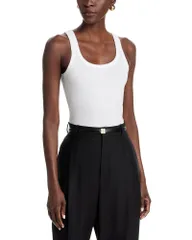 セオリー レディース トップス タンクトップ Theory Apex Tank Top White ホワイトのサムネイル