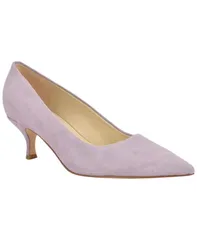 ナインウェスト レディース シューズ パンプス ヒール Nine West Womensisko Tapered Kitten Heel Pumps Pale Lilac Suede ライラックのサムネイル