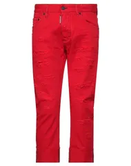 ディースクエアード メンズ ボトムス デニムパンツ スキニー DSQUARED2 Red レッドのサムネイル