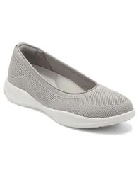 ロックポート レディース シューズ スリッポン・ローファー Rockport Womens Roana SlipOn Round Toe Flats Light Gray グレーのサムネイル