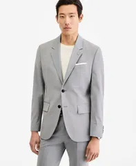 ヒューゴボス メンズ アウター ジャケット・ブルゾン Hugo Boss Mens ModernFit Dark Gray Suit Separates Jacket Dark Grey グレーのサムネイル