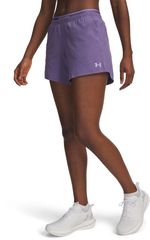 언더아머 레이디스 하의 바지 반바지 반바지 Under Armour Womens Vanish Woven 5 Shorts Purple LuxePurple