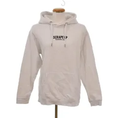 アズールバイマウジー AZUL by moussy パーカー フーディー フード バックプリント フロントデザイン プルオーバー L 白 ホワイト 黒 ブラック 黄色 イエロー 251DSM90-289C ■GY59のサムネイル