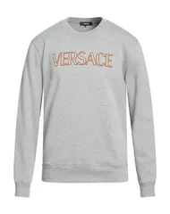 ヴェルサーチ メンズ アウター パーカー・スウェット VERSACE Gray グレーのサムネイル