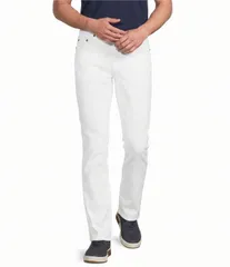 ダニエル クレミュ メンズ ボトムス カジュアルパンツ デニム Cremieux Premium Denim Straight Fit Lightweightwill Pants White ホワイトのサムネイル