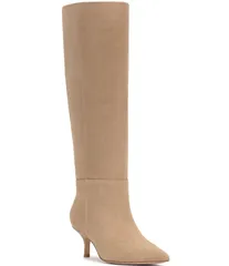ヴィンスカムート レディース シューズ ブーツ・レインブーツ スエード Vince Camuto Tansie Suede Knee High Boots Tortillaのサムネイル